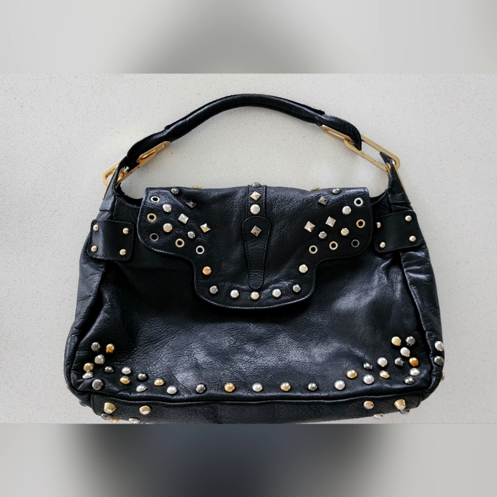 Jimmy Choo × H&M studded bag
